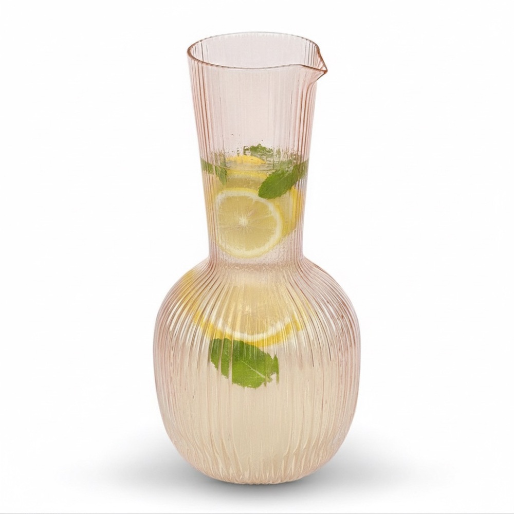 ANTHROPOLOGIE Essa Carafe in Pink NWT